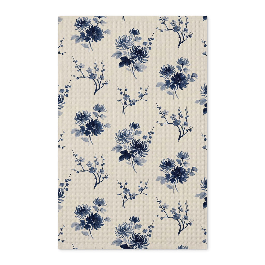 Indigo Bloom Tea Towel