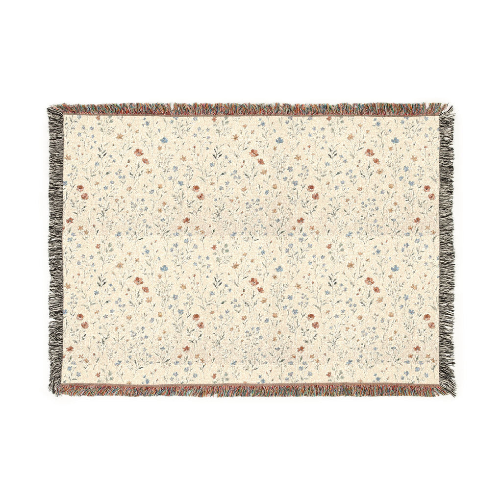Wild Meadow Woven Throw