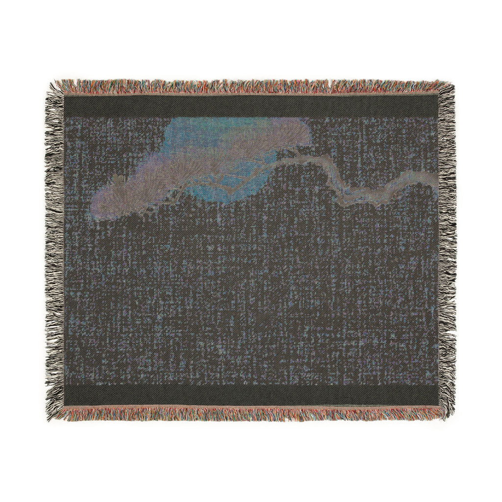 Pine & Sun Woven Throw, Natural Linen