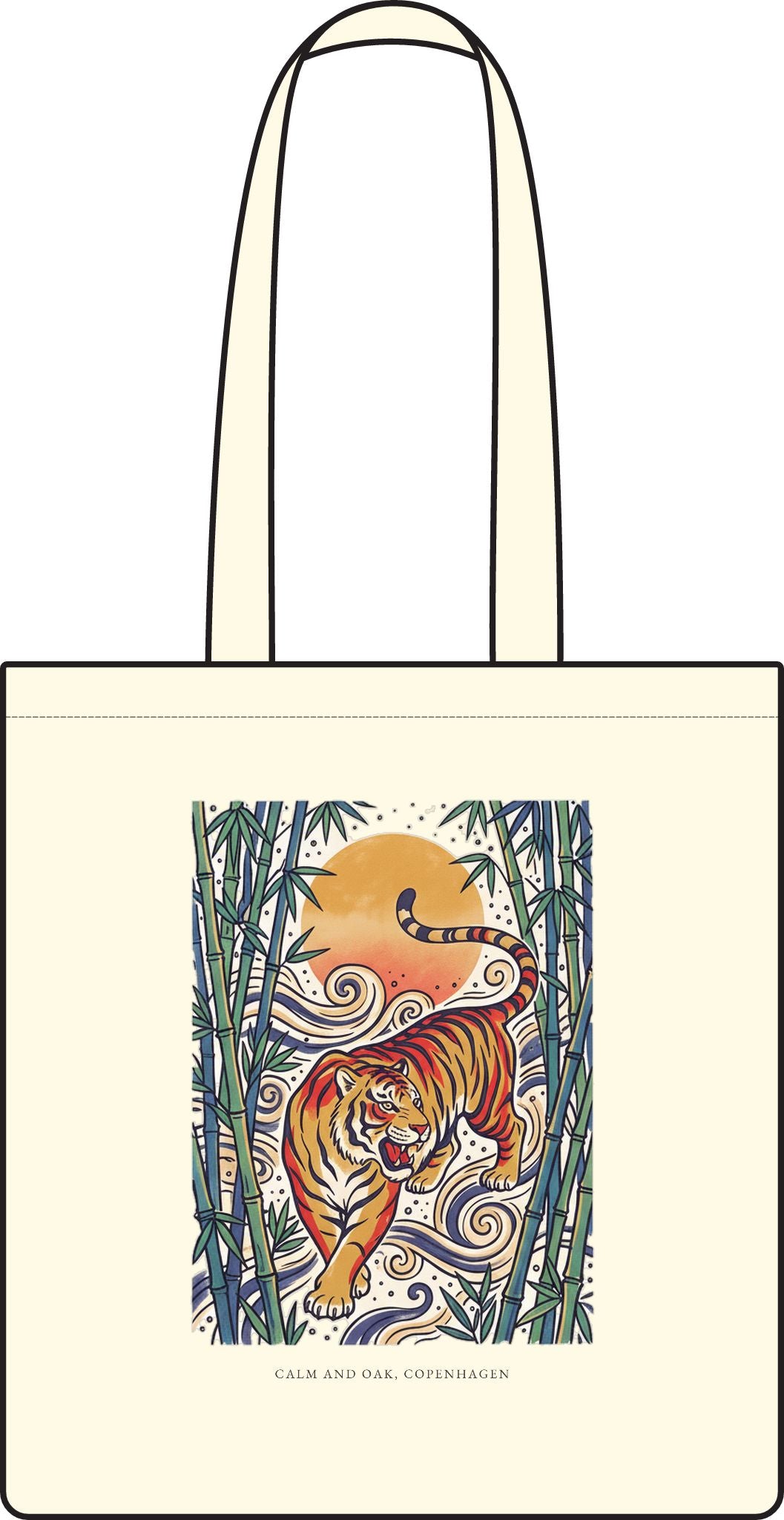 Ukiyo-e Tiger — Parcel Tote