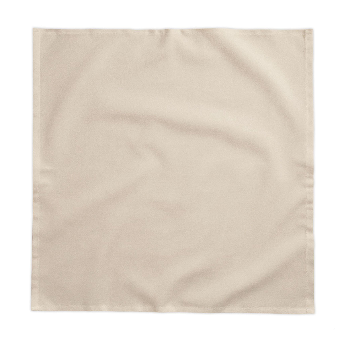 Persimmon Tablecloth, Warm Oat Linen-Look Cotton Tablecloth