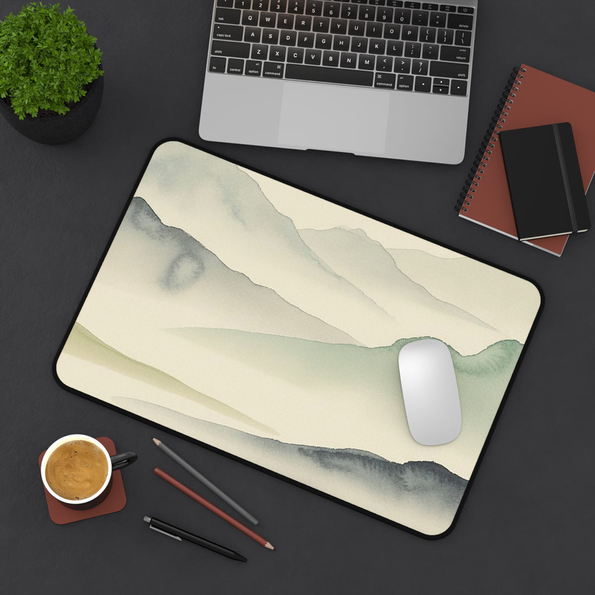 Misty Mountains Desk Mat