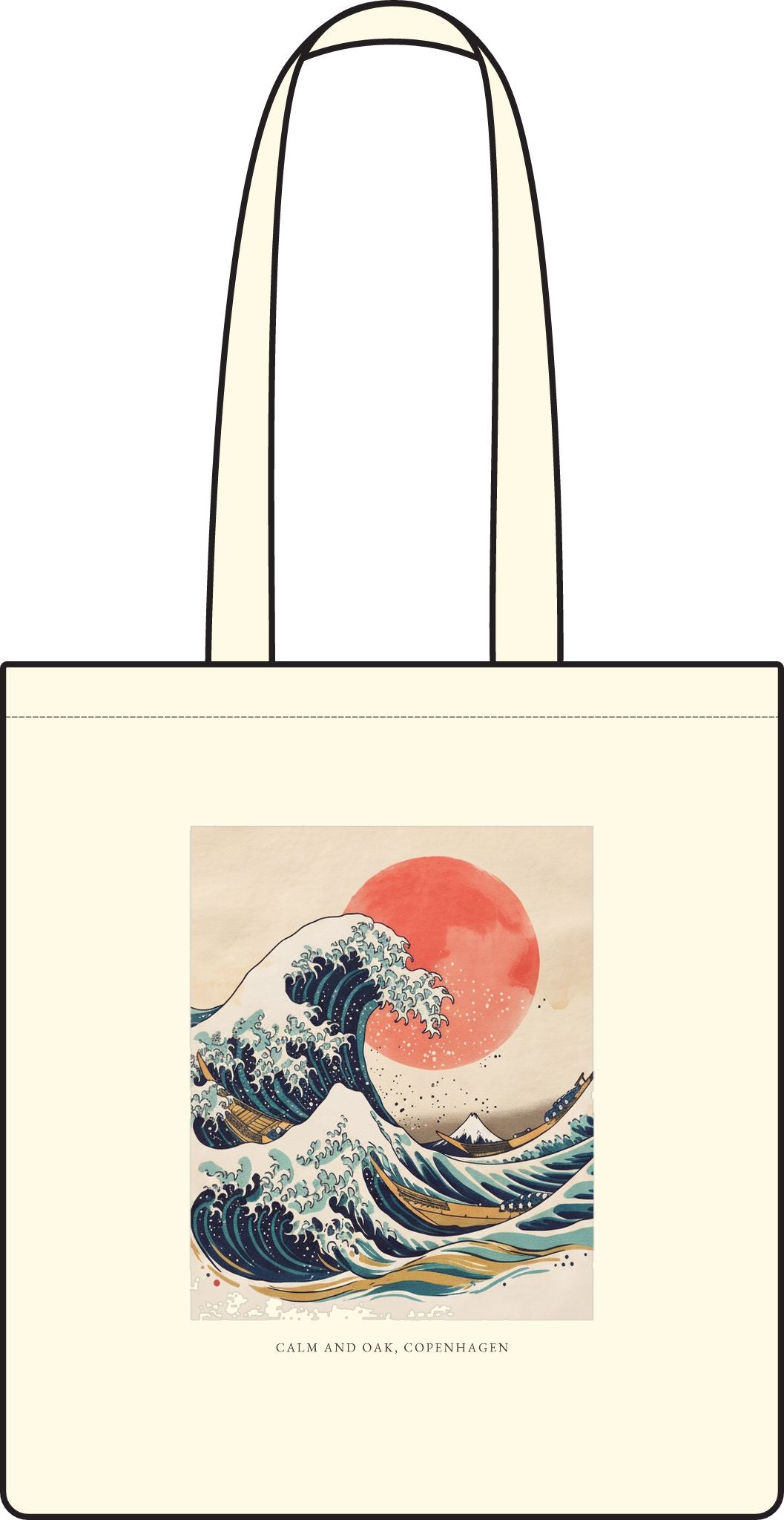 The Great Wave — Parcel Tote