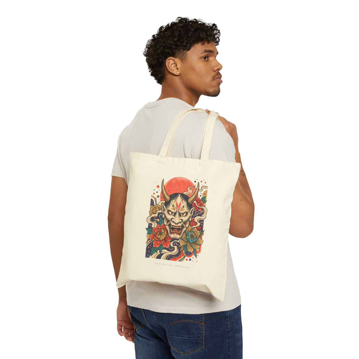 Hannya Mask — Canvas Tote