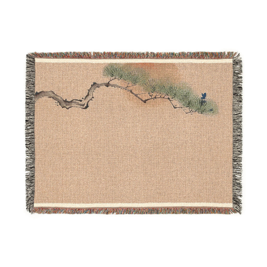 Pine & Sun Woven Throw, Warm Clay