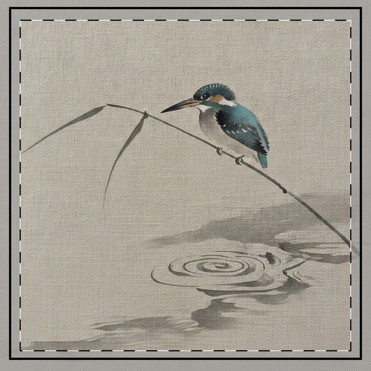 Kingfisher Lumbar & Euro Cushion
