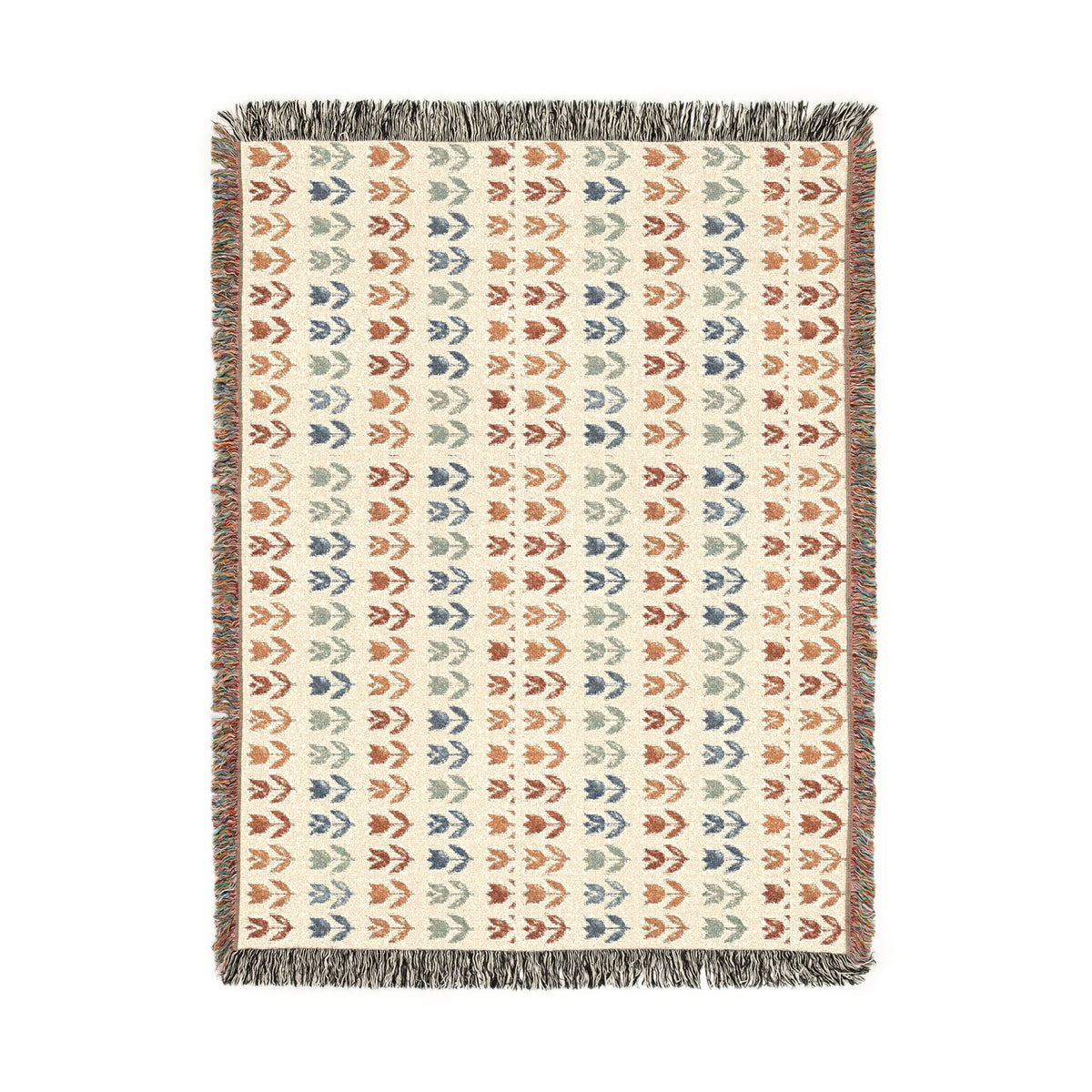Tulip Market Woven Throw