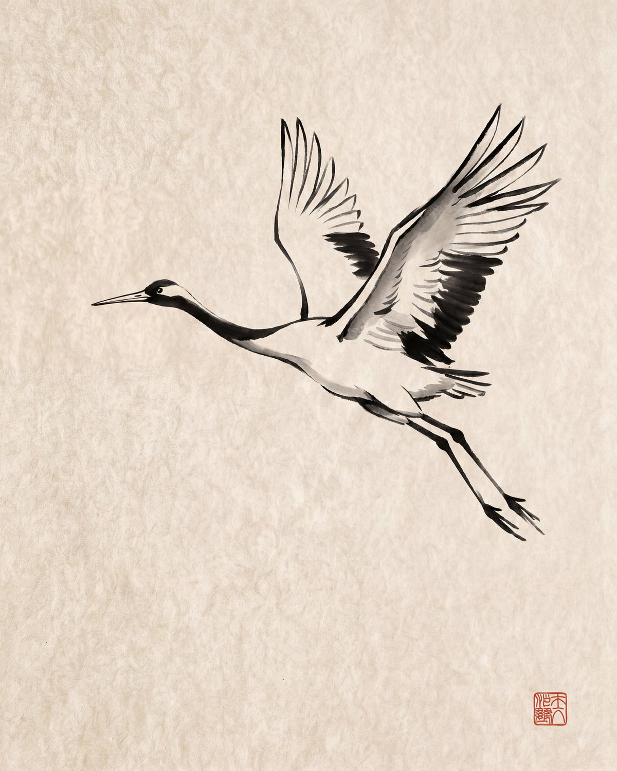 The Crane — the artwork