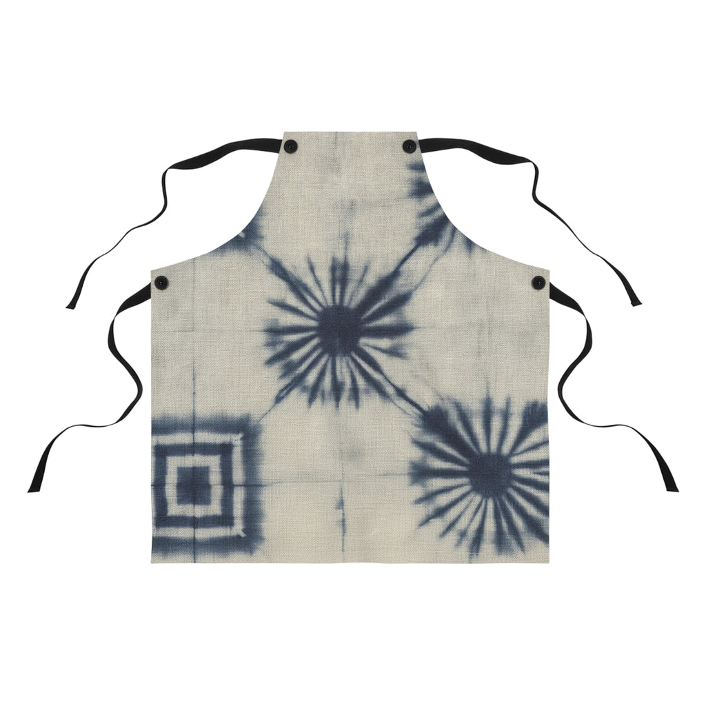 Shibori Indigo Apron