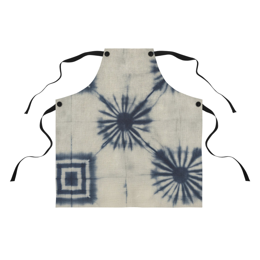 Shibori Indigo Apron