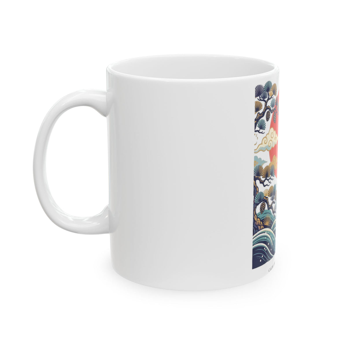 Red-Crowned Cranes — Mug