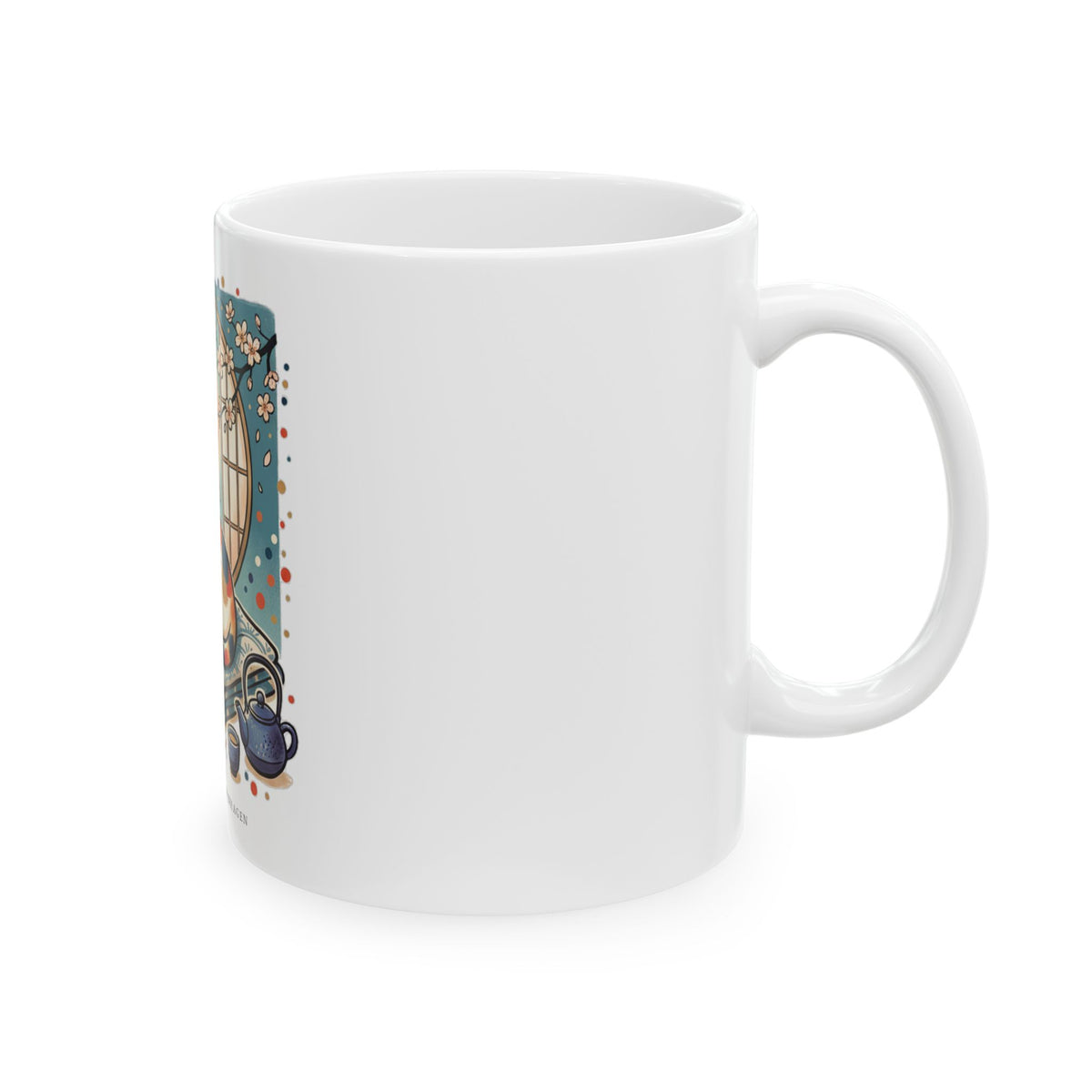 Sleeping Cat — Mug