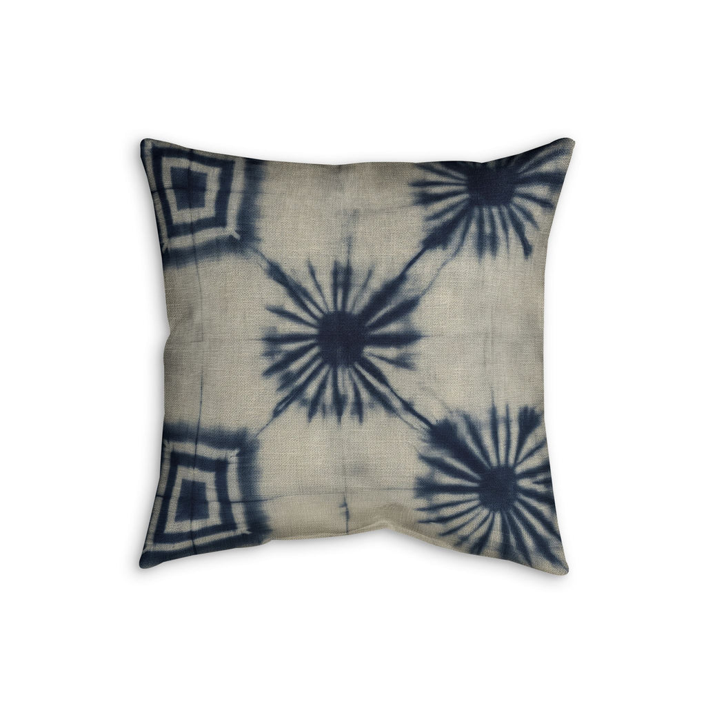 Shibori Indigo Cushion