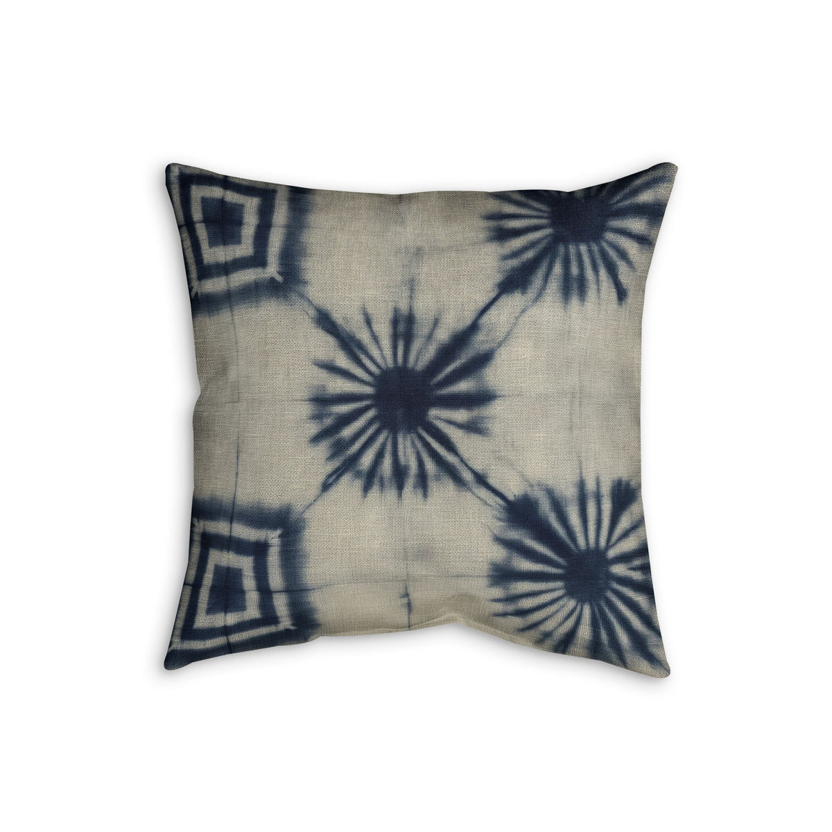Shibori Indigo Cushion