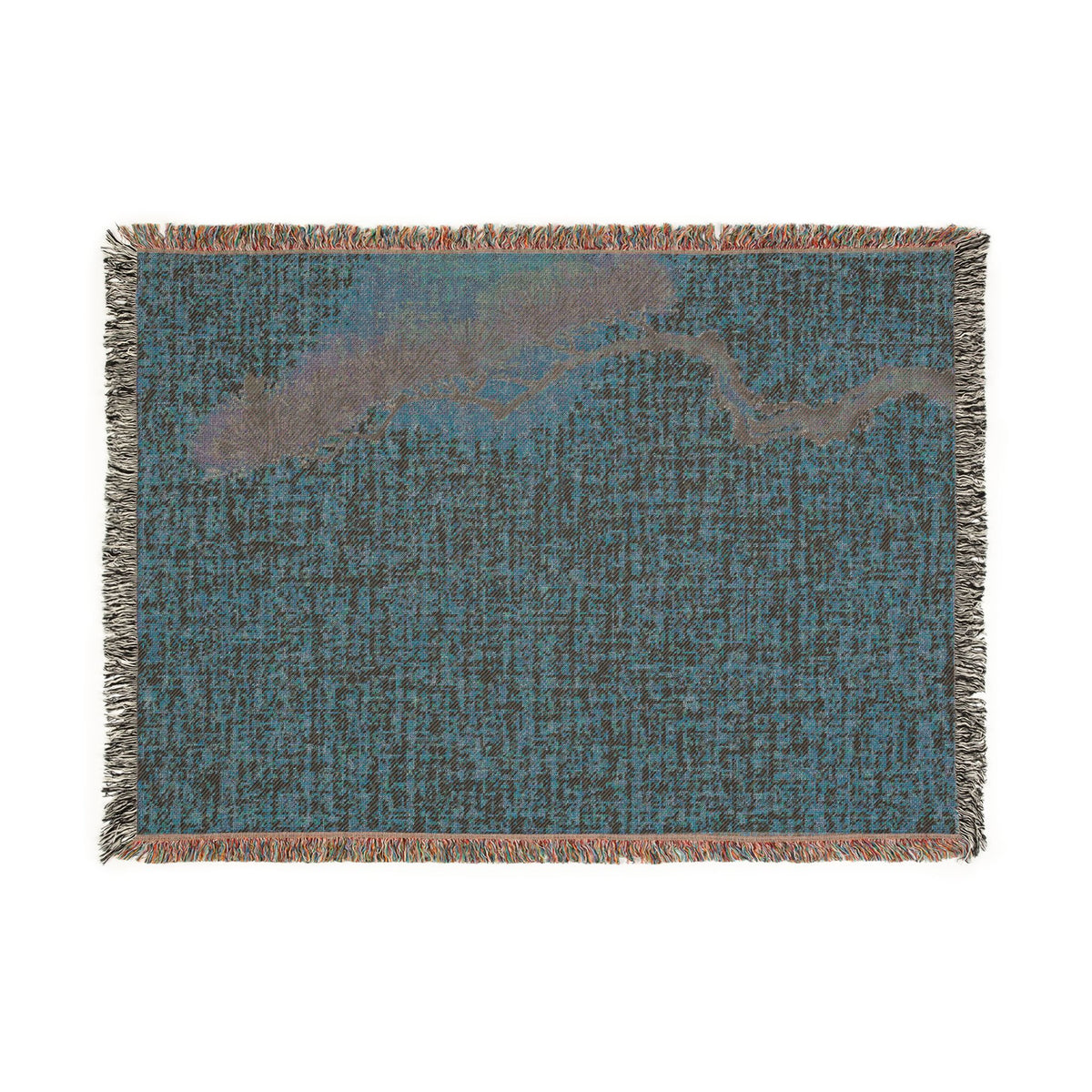 Pine & Sun Woven Throw, Warm Clay