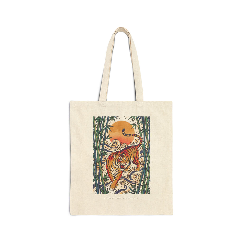 Ukiyo-e Tiger — Canvas Tote
