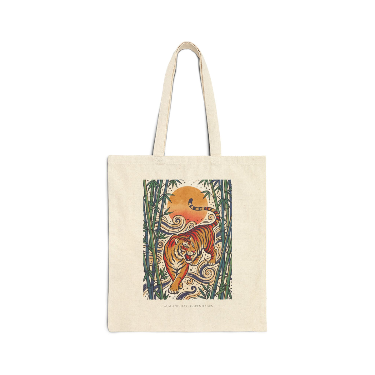 Ukiyo-e Tiger — Canvas Tote