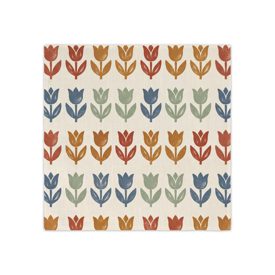 Tulip Market Cloth Napkins, Set of 4