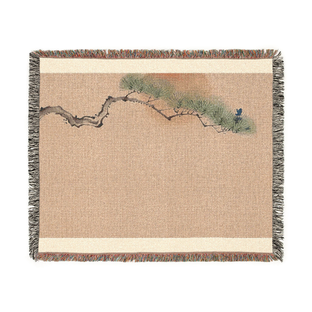Pine & Sun Woven Throw, Warm Clay