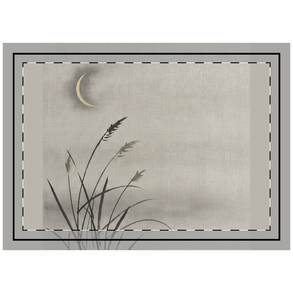 Crescent Moon Lumbar & Euro Cushion
