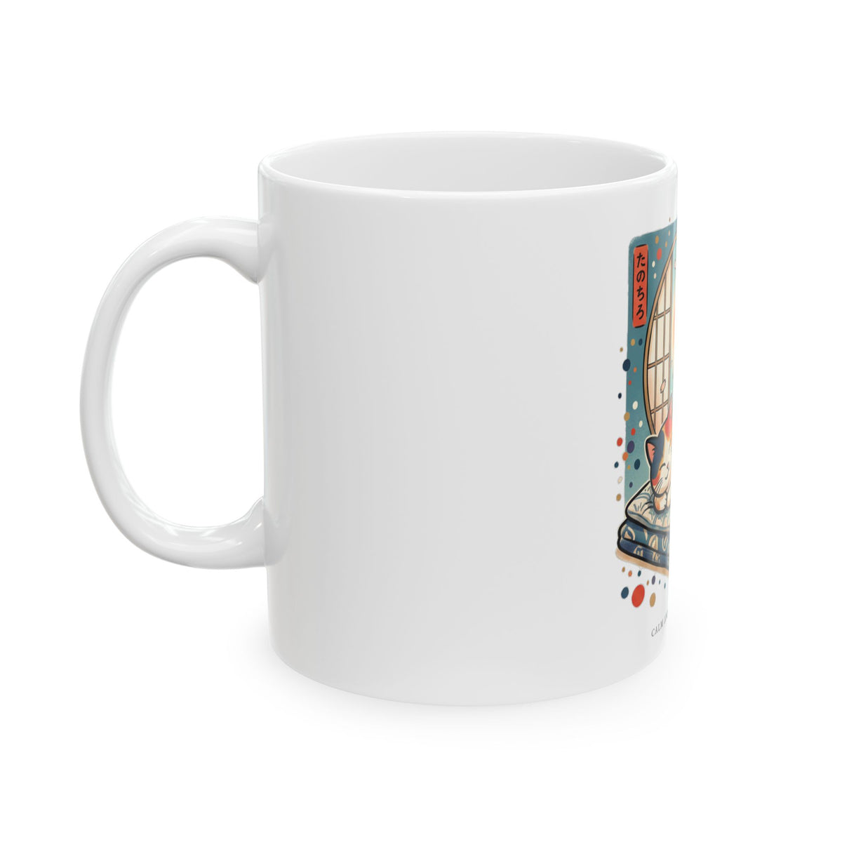 Sleeping Cat — Mug