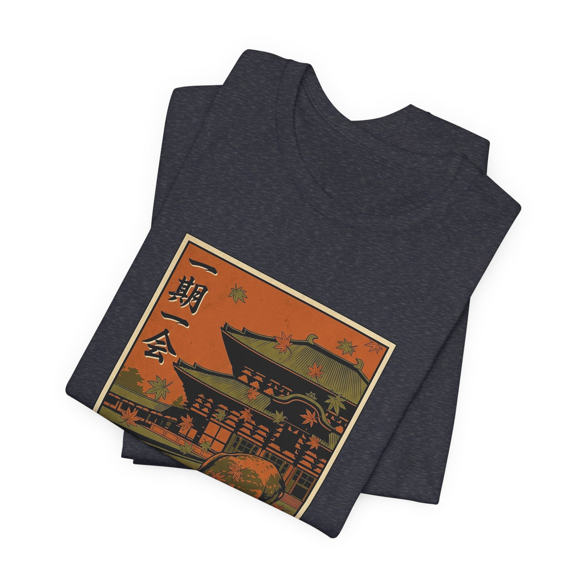 Todai-ji Tee — Vintage Japanese Travel Poster Graphic T-Shirt | Calm & Oak