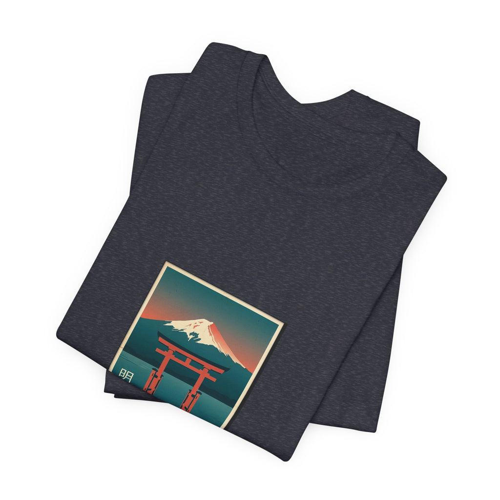 Hakone Tee — Vintage Japanese Travel Poster Graphic T-Shirt | Calm & Oak