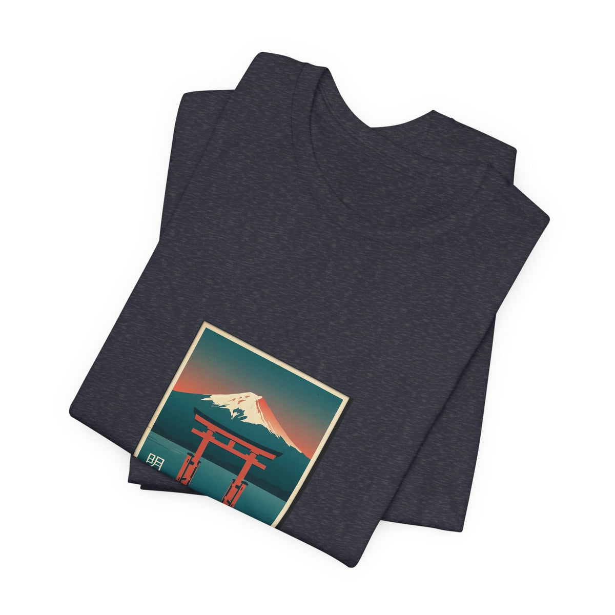 Hakone Tee — Vintage Japanese Travel Poster Graphic T-Shirt | Calm & Oak