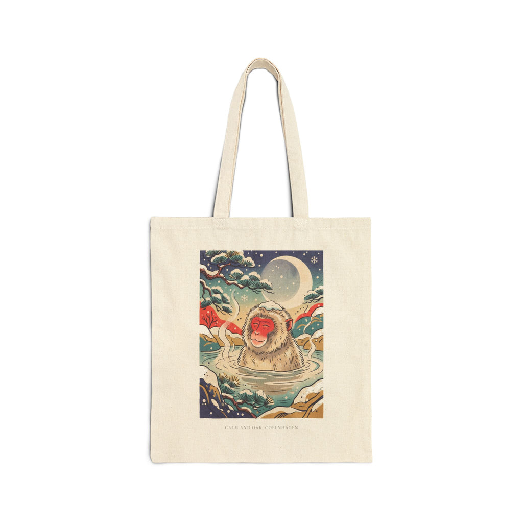 Snow Monkey — Canvas Tote