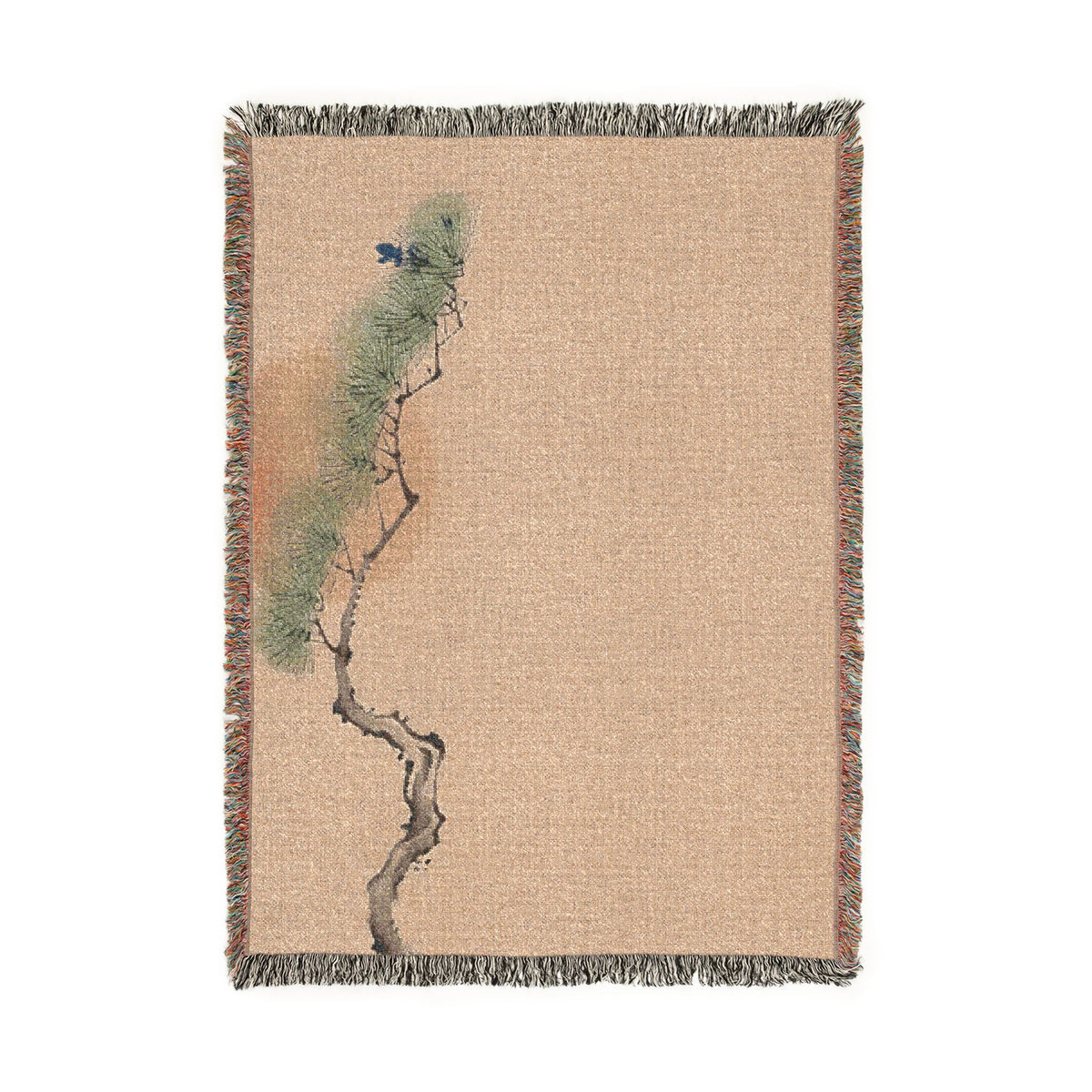 Pine & Sun Woven Throw, Warm Clay