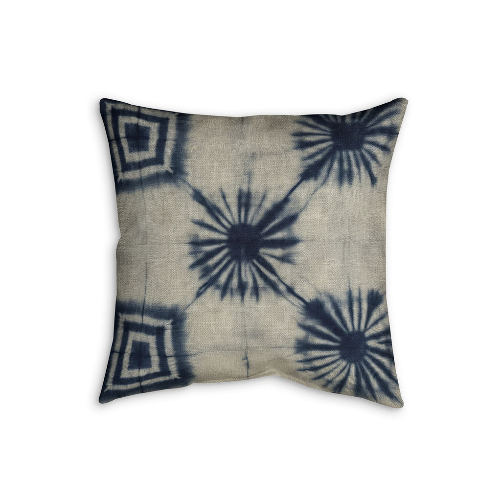 Shibori Indigo Cushion