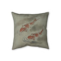 Koi Cushion, Soft Sage