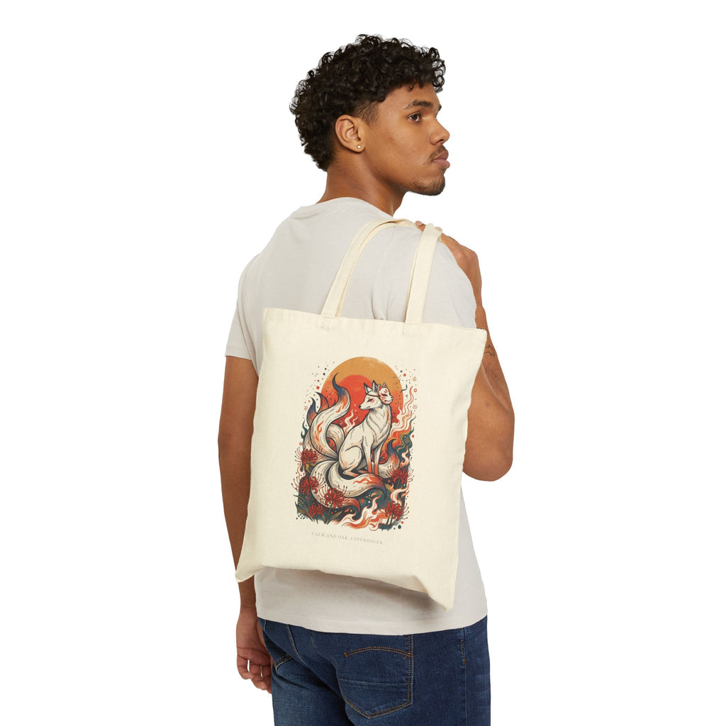 Kitsune Fox — Canvas Tote