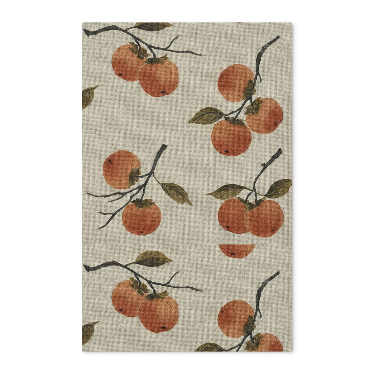 Persimmon Tea Towel