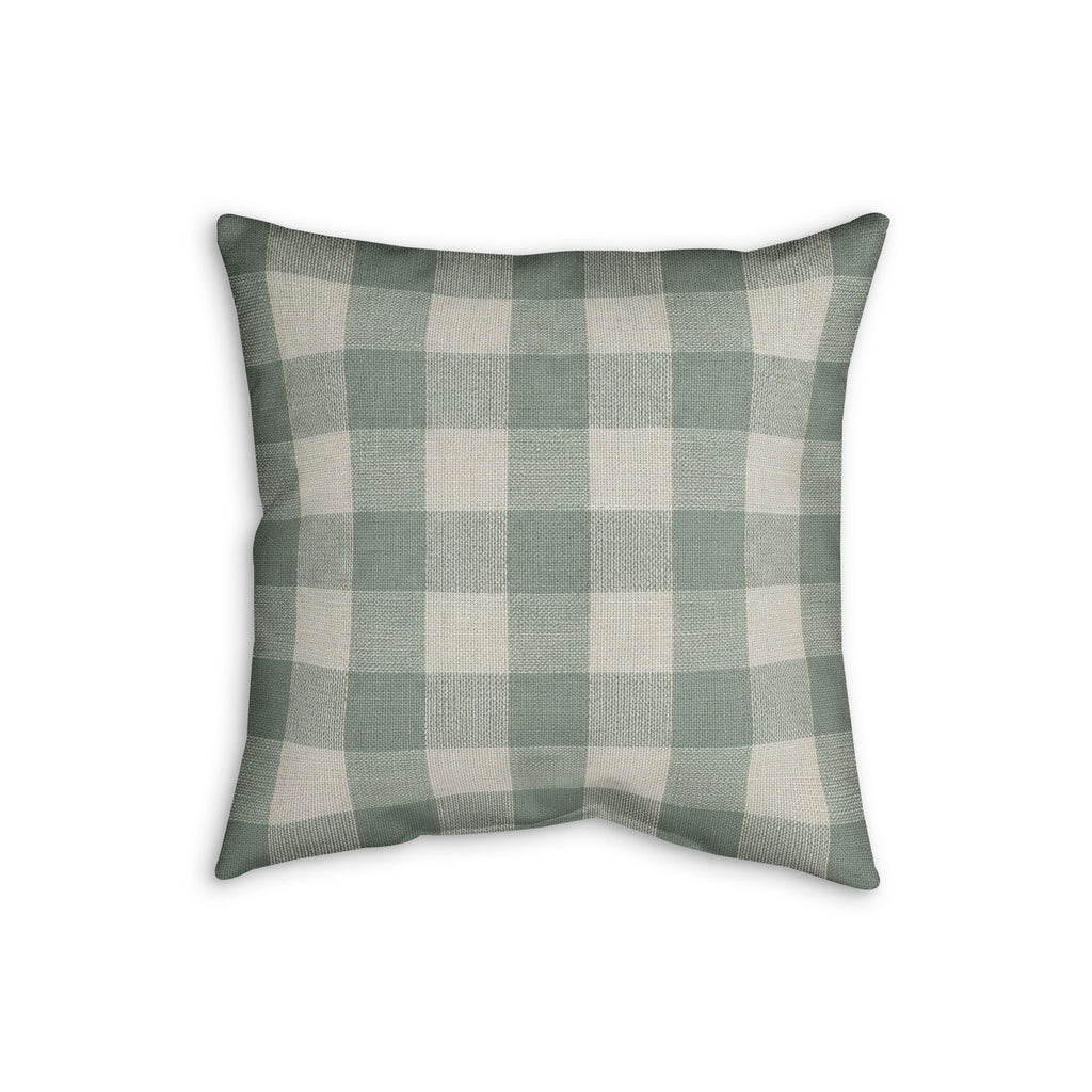 Organic Check Cushion