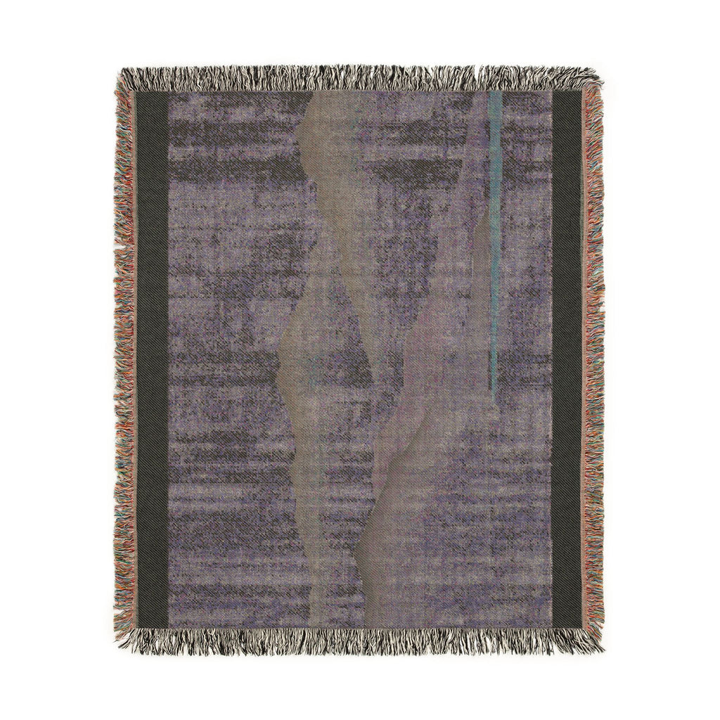Misty Mountains Woven Throw, Soft Sage