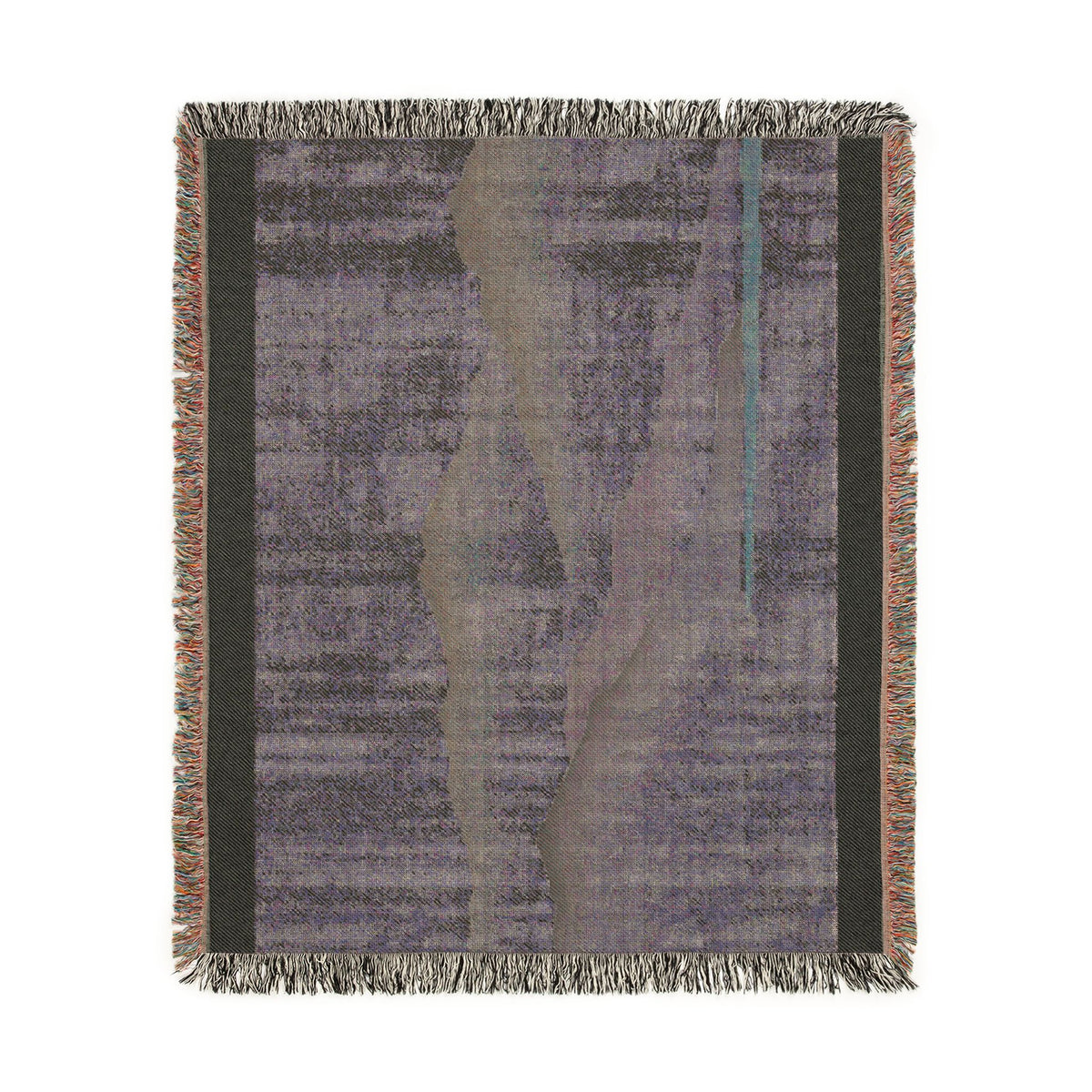 Misty Mountains Woven Throw, Soft Sage