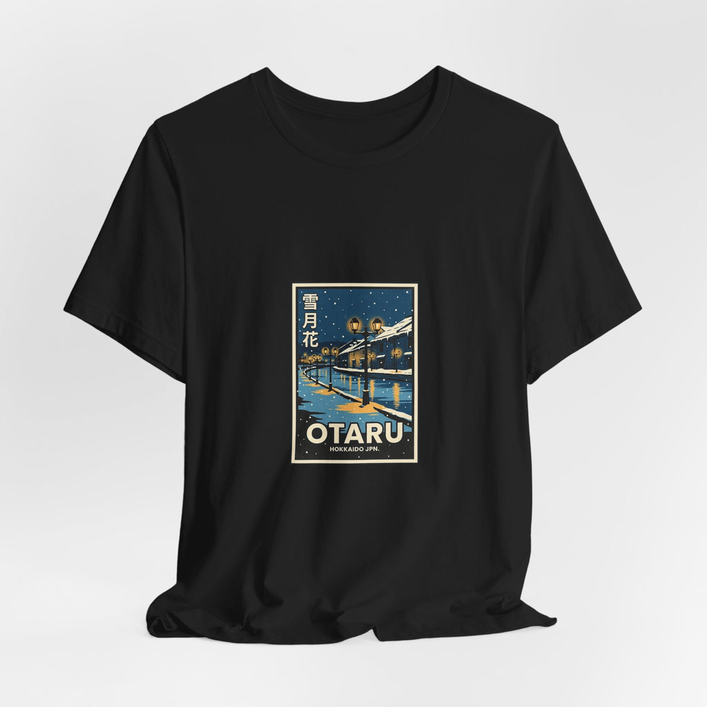 Otaru Tee — Vintage Japanese Travel Poster Graphic T-Shirt | Calm & Oak
