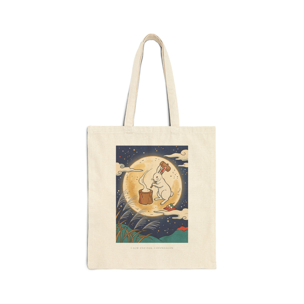 Moon Rabbit — Canvas Tote