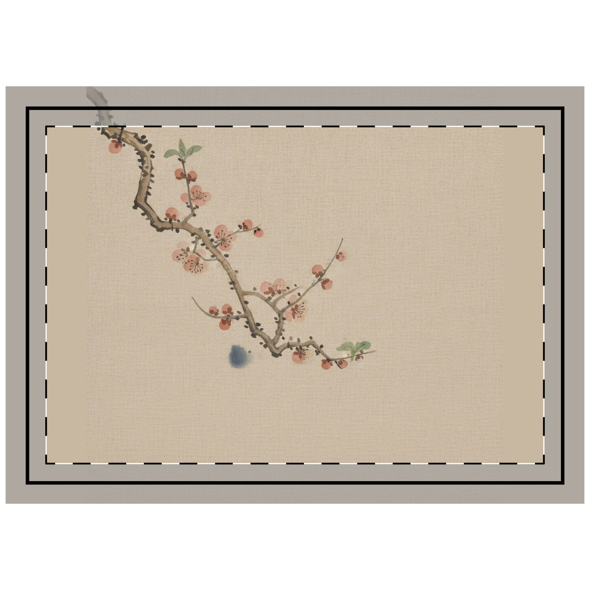 Plum Blossom Lumbar & Euro Cushion