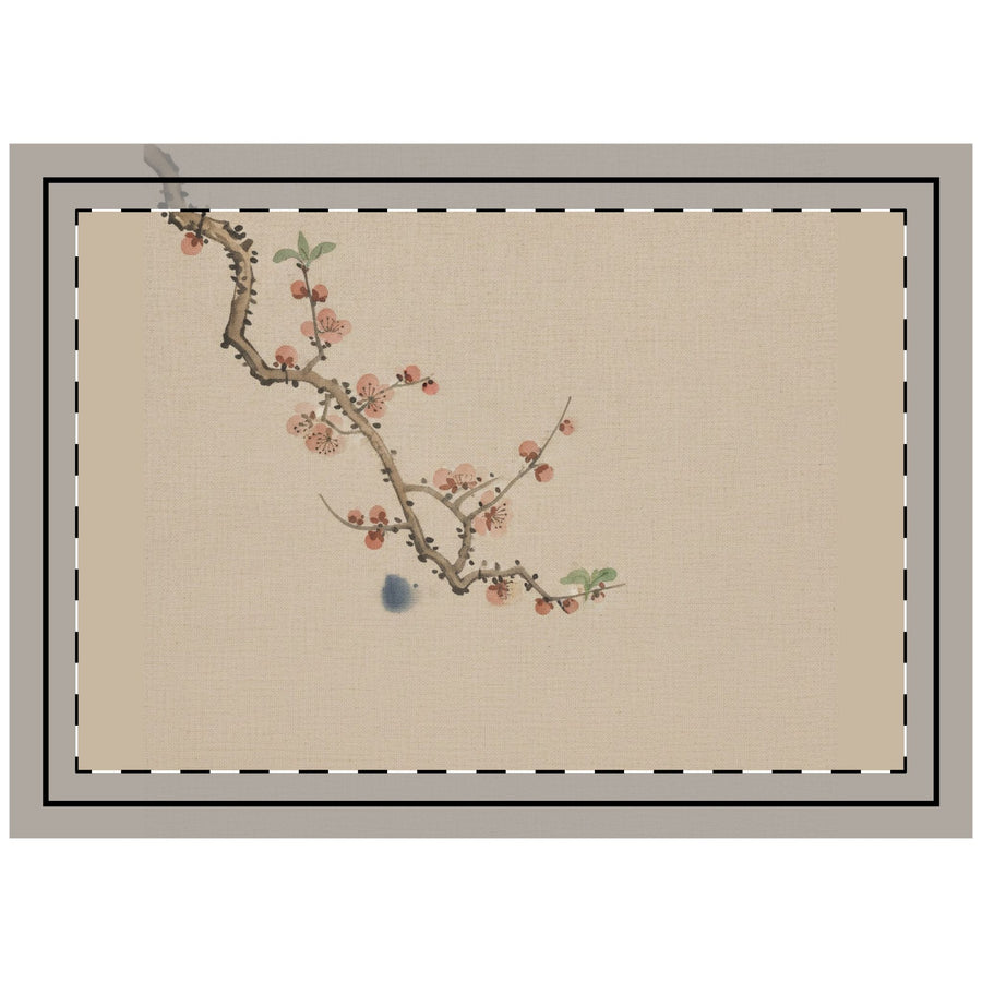 Plum Blossom Lumbar & Euro Cushion
