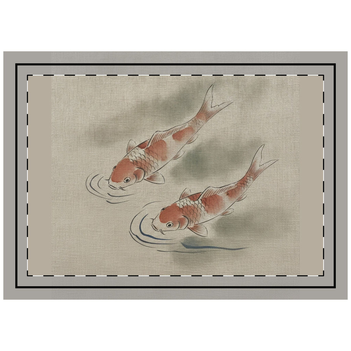 Koi Lumbar & Euro Cushion