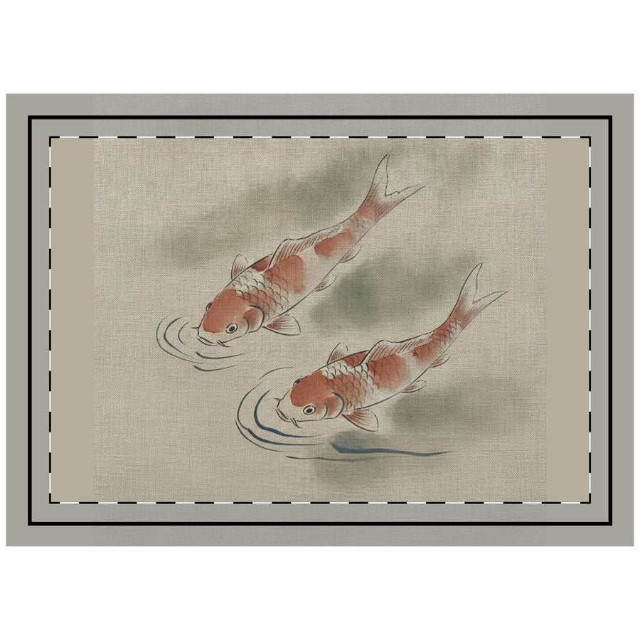 Koi Lumbar & Euro Cushion