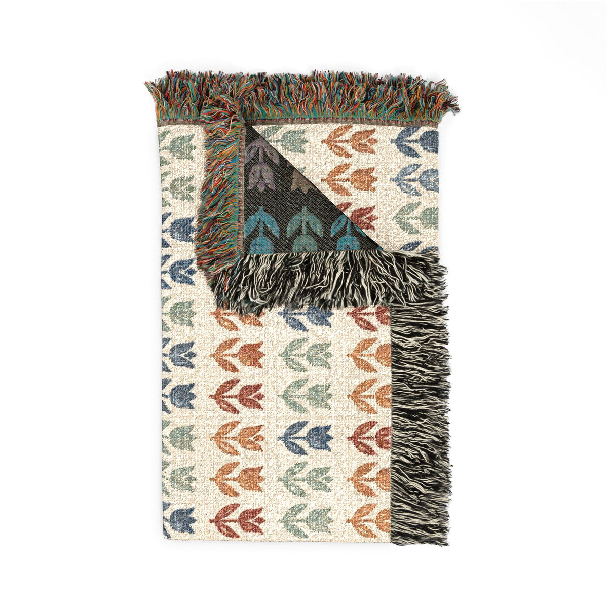 Tulip Market Woven Throw