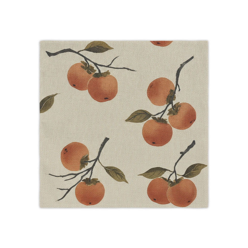 Persimmon Cloth Napkins, Set of 4