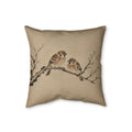 Sparrows Cushion, Natural Linen