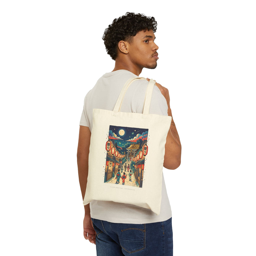 Matsuri Night — Canvas Tote