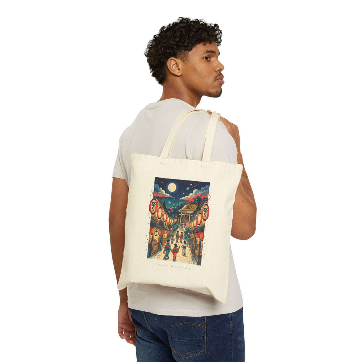 Matsuri Night — Canvas Tote