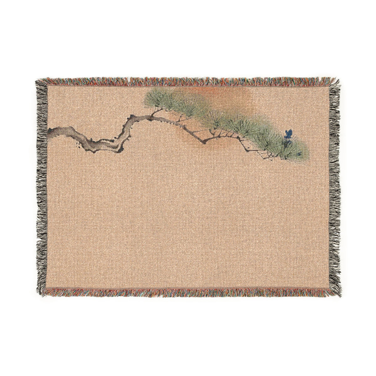 Pine & Sun Woven Throw, Warm Clay
