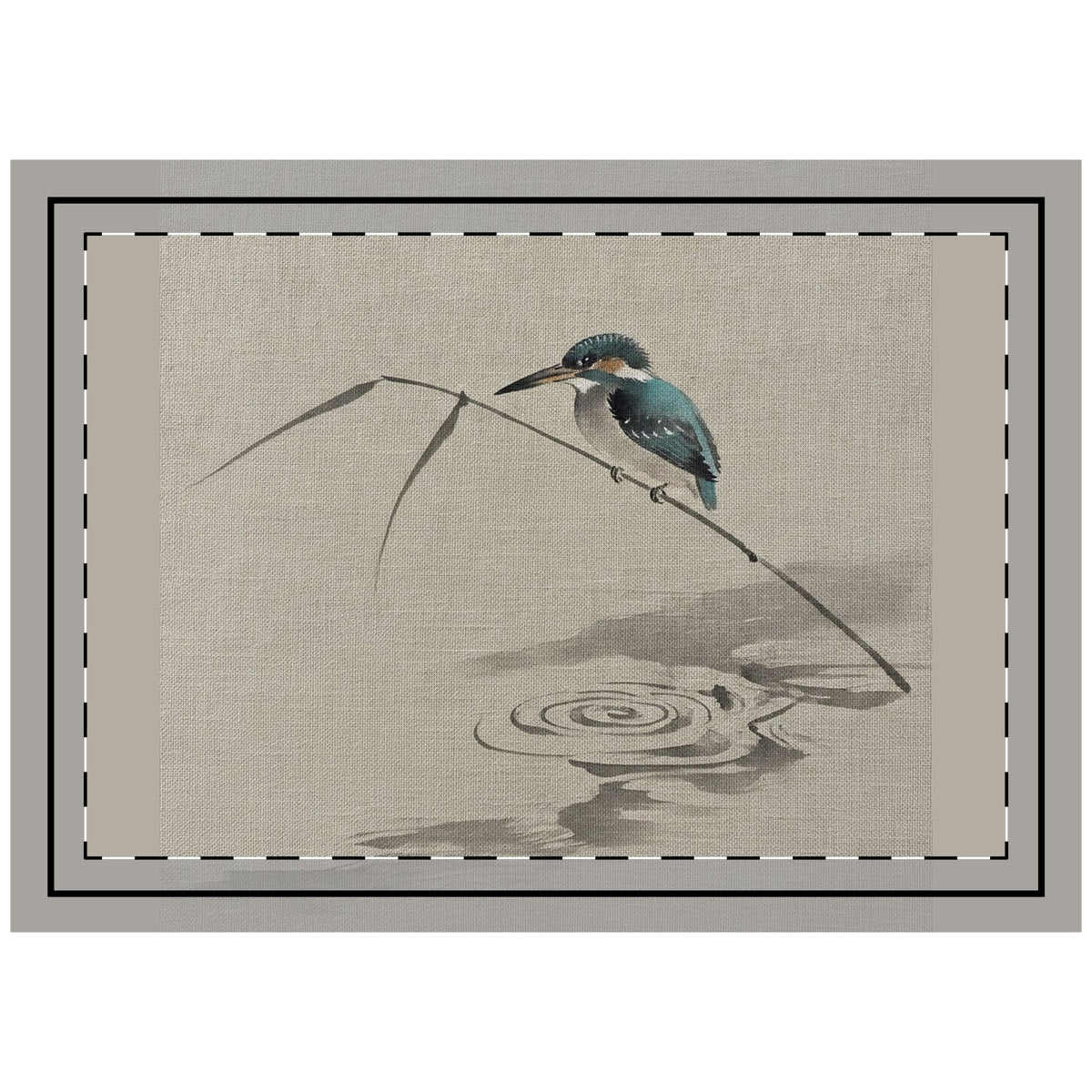 Kingfisher Lumbar & Euro Cushion